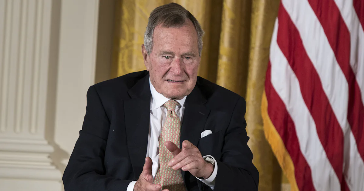 George HW Bush’s Net Worth Shows He's A Texas Oil Magnate Turned