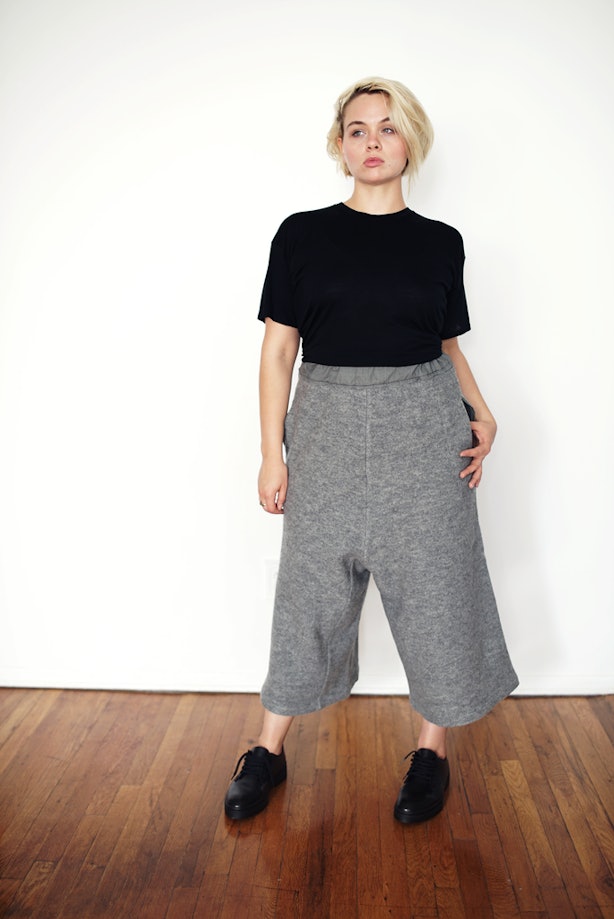 plus size square pants outfit