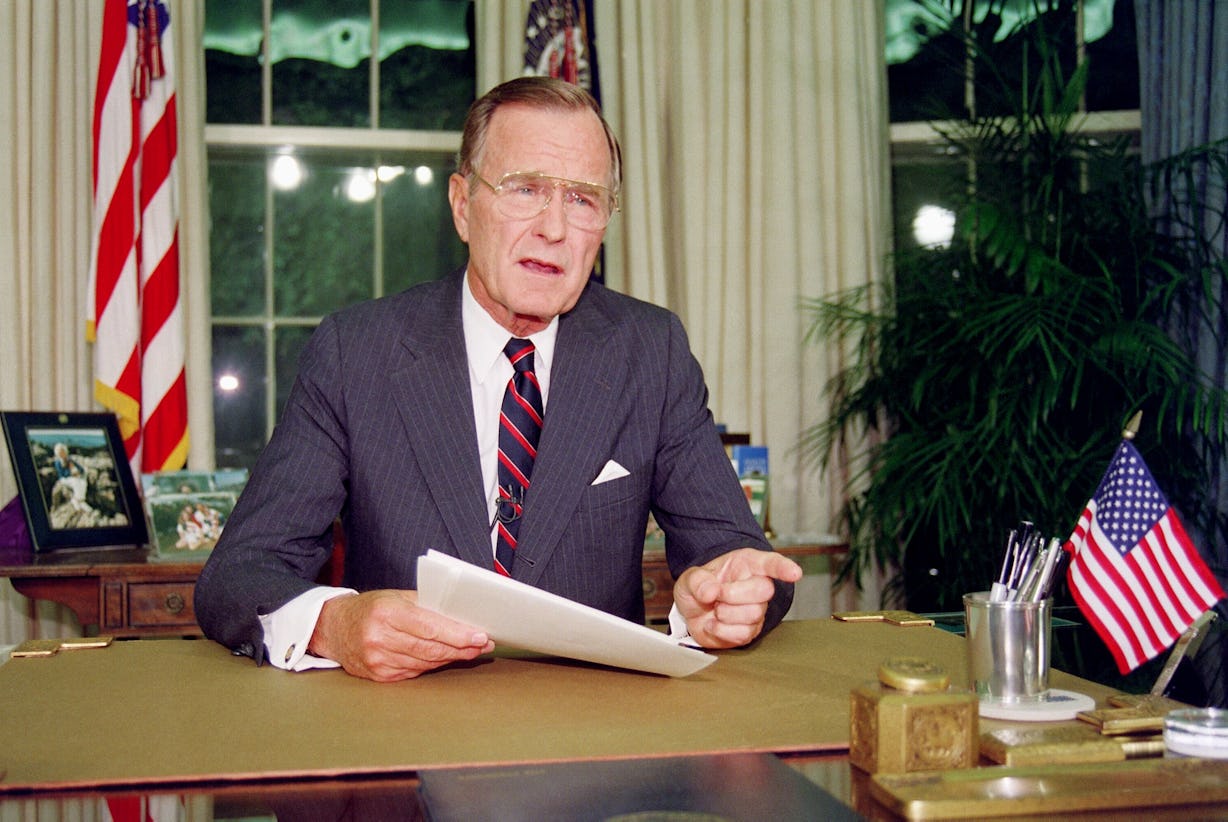This George H.W. Bush Speech From 1991 Is A Must-Watch To Remember His Optimism