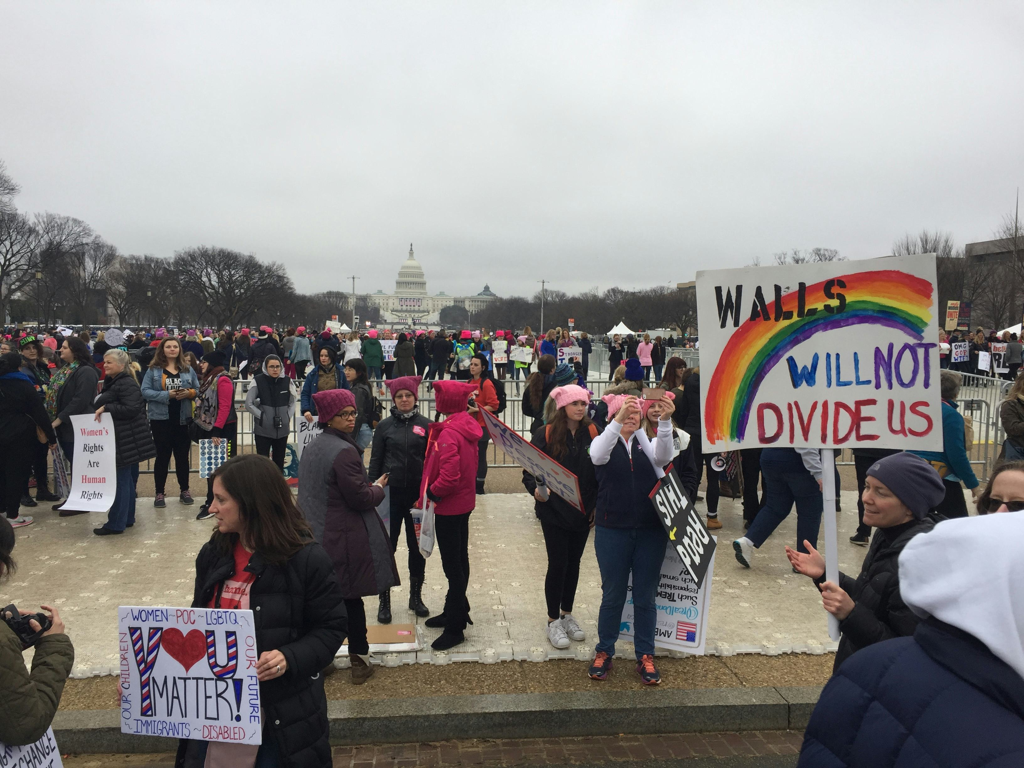 Photos From The Women's March On Washington To Commemorate The Historic Day