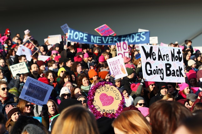 Photos Of Pussy Hats At The Womens March Proves How One Idea Can