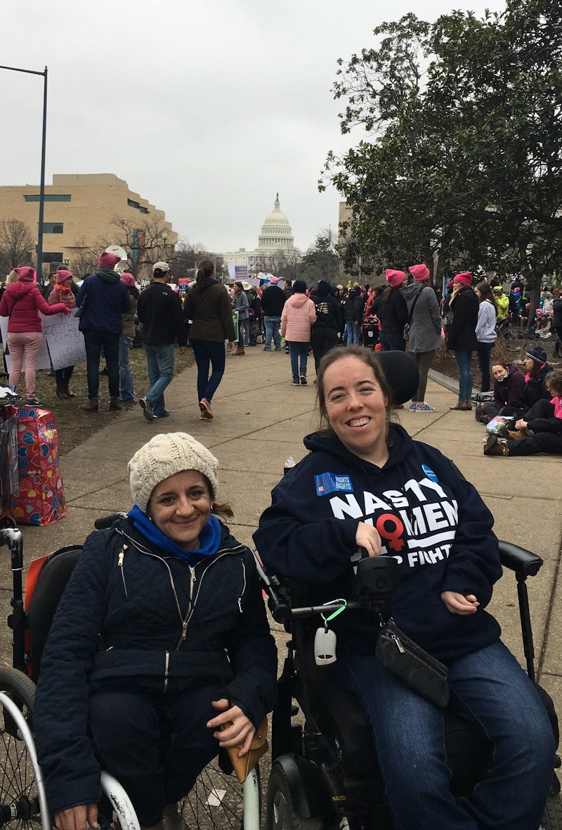 Don't Thank Me For Marching Because I'm Disabled — Join Me