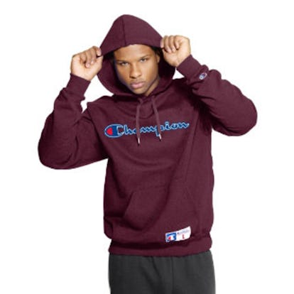 Champion burgundy sweatsuit sales