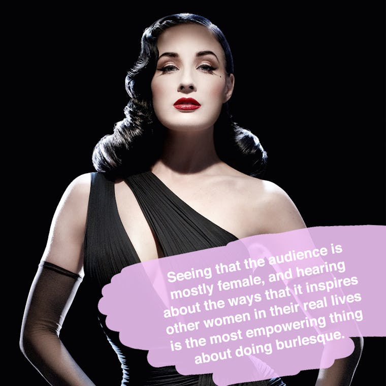 Dita Von Teese Thinks Burlesque Represents The New Feminism