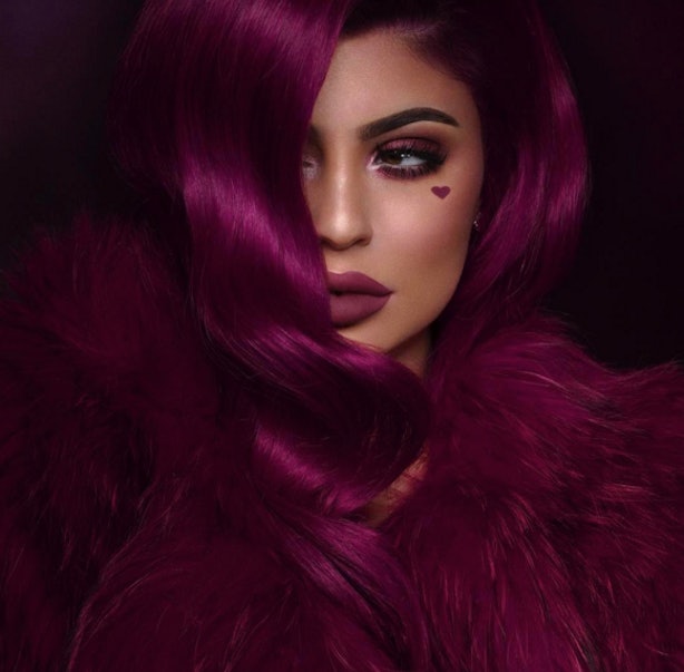 Kylie Jenner Wears The Kylie Cosmetics Valentines Day Collection To Show Its Versatility — Photos 