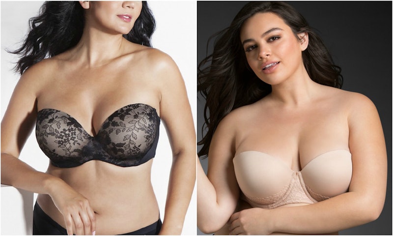 6 Strapless Bras For Big Boobs That Stay Up, According to Reviews