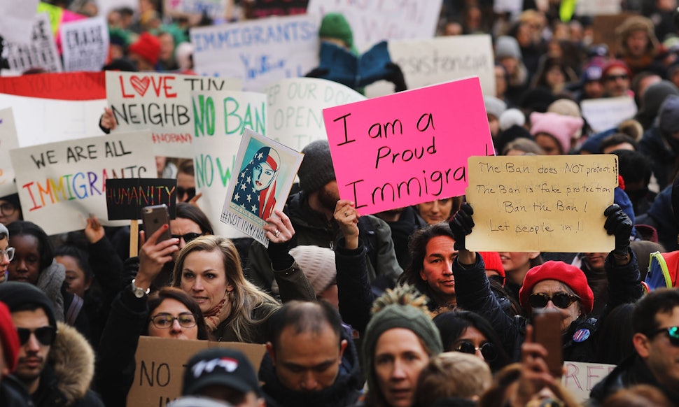 Image result for pro immigration protest signs