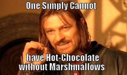 Hot Chocolate Memes For National Hot Chocolate Day That Will Warm Up Your  Twitter Feed