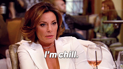 Luann De Lesseps GIFs That Show How She Feels Now That She's Finally On Her Honeymoon — PHOTO
