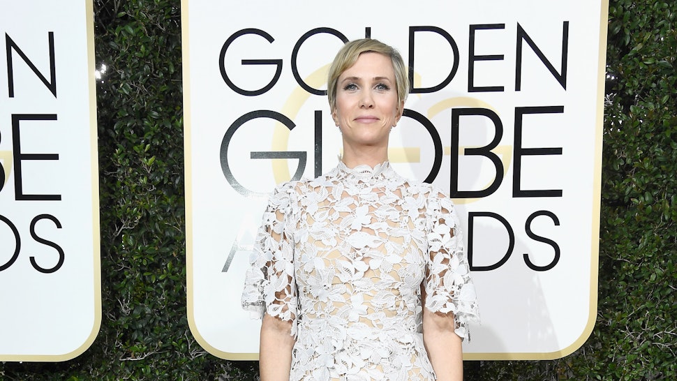 Kristen Wiig S New Pixie Cut At The 2017 Golden Globes Is The Most