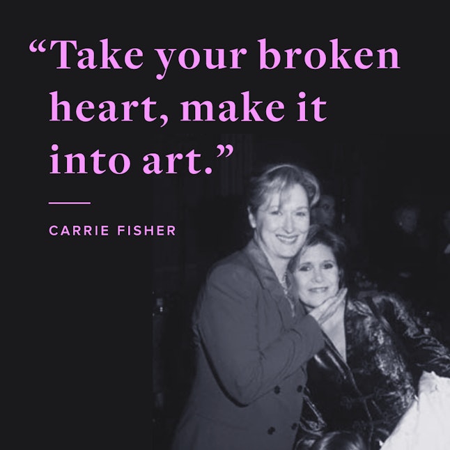 Image result for take your broken heart and turn it into art