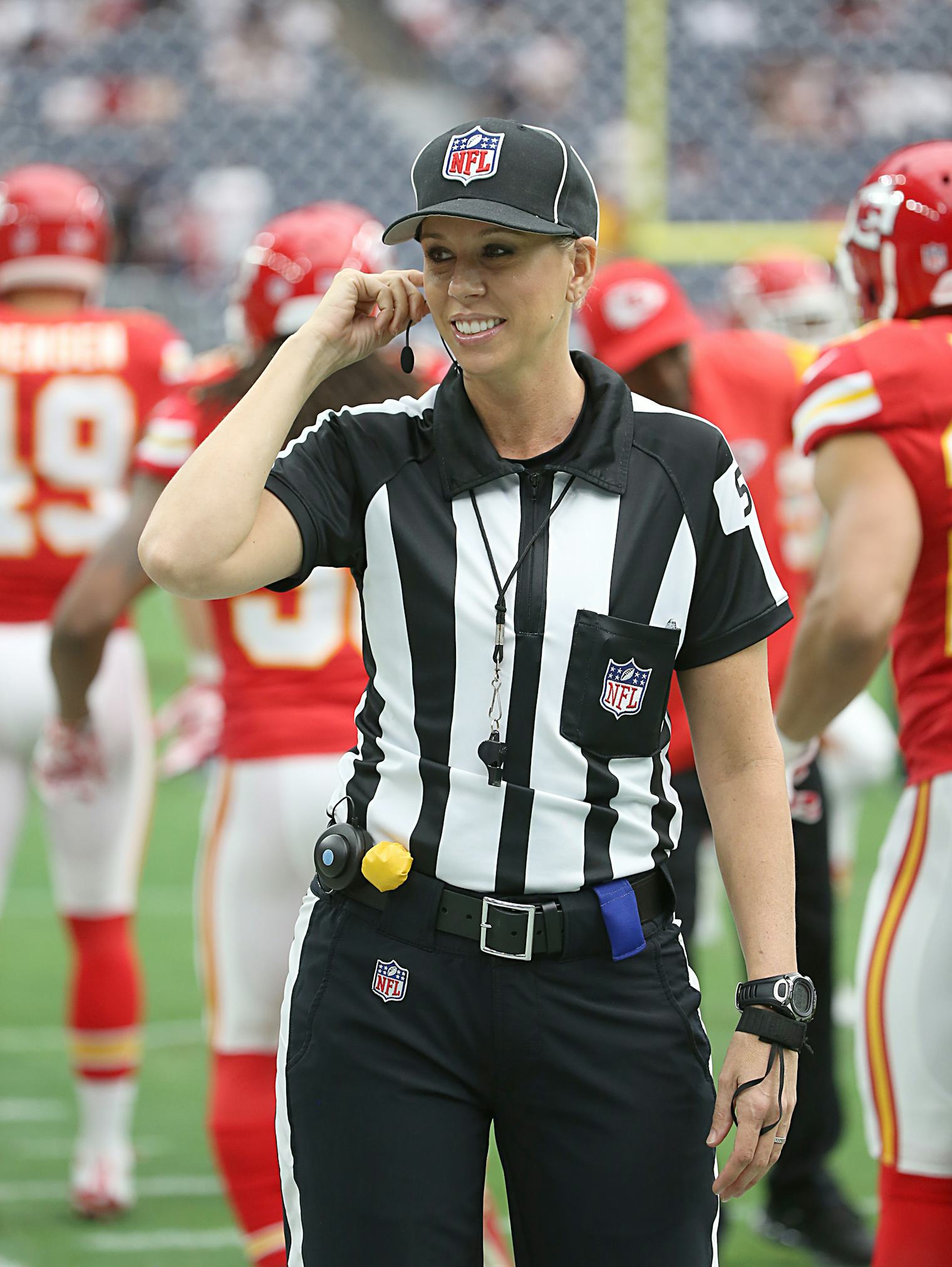 Sarah Thomas, The First Female Referee In The NFL, Has Some Solid Advice
