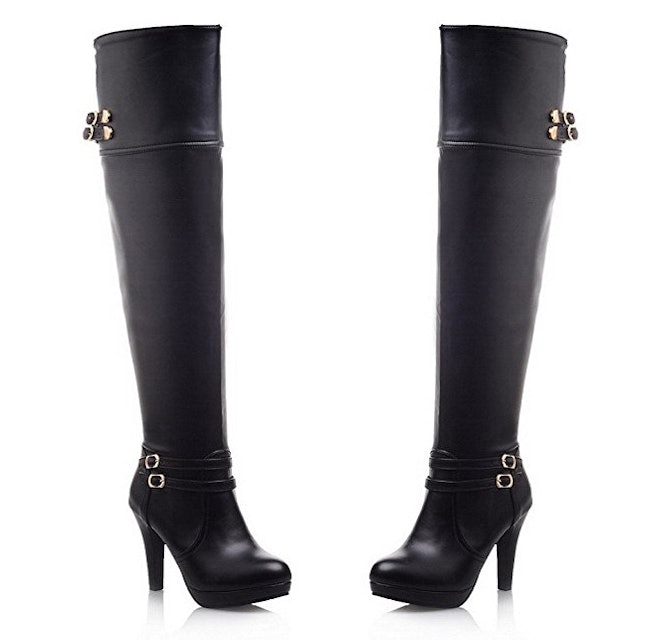 how to make your thigh high boots stay up