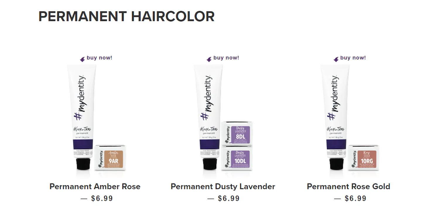 What's In Guy Tang's Hair Dye Collection? The Mydentity Hair Color Line