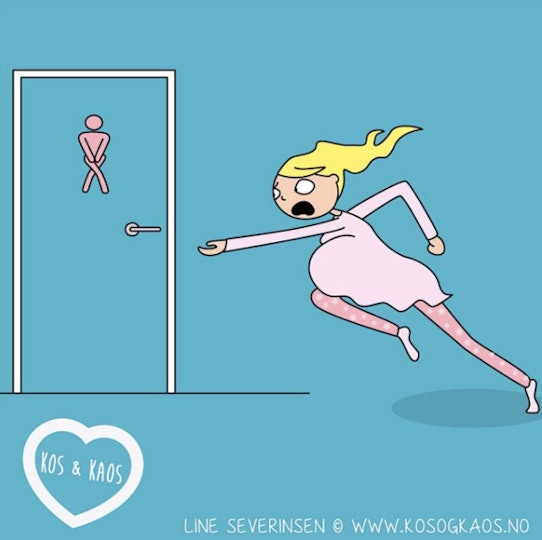 Humorous Pregnancy Cartoons Get Real About The Less Glamorous Parts Of 