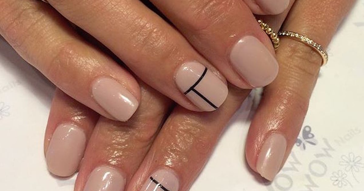 21 Minimalist Manicures That Will Inspire You To Keep It Simple