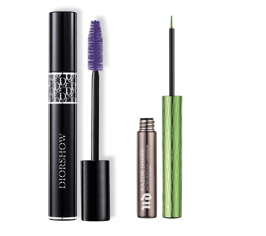 8 Colorful Eyeliner & Mascara Combinations To Try This Spring