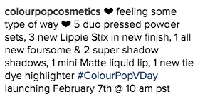 What’s In ColourPop’s Valentine’s Day Collection? Prepare To Fall In Love