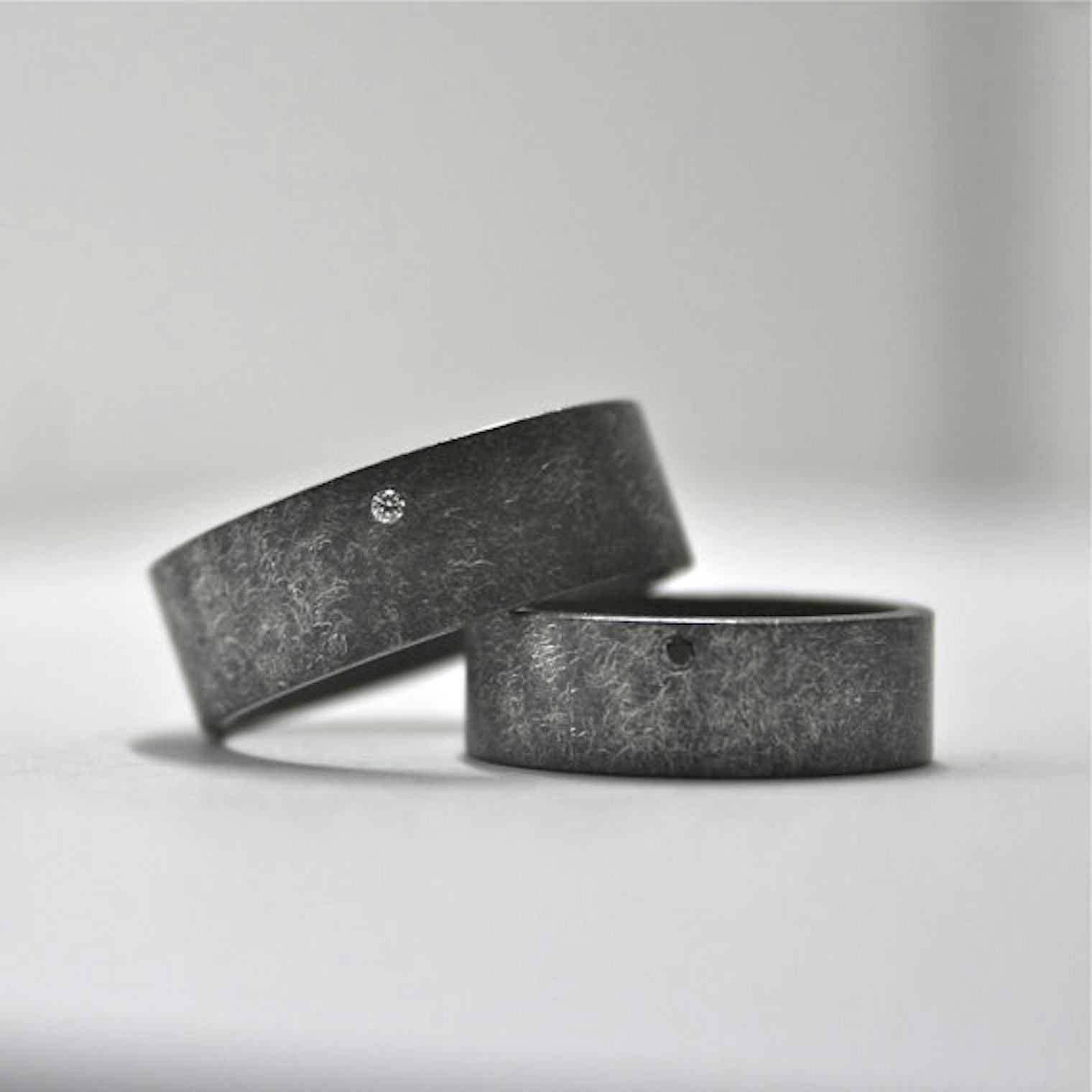 11 Matching Wedding Bands For Couples Who Like Coordinating