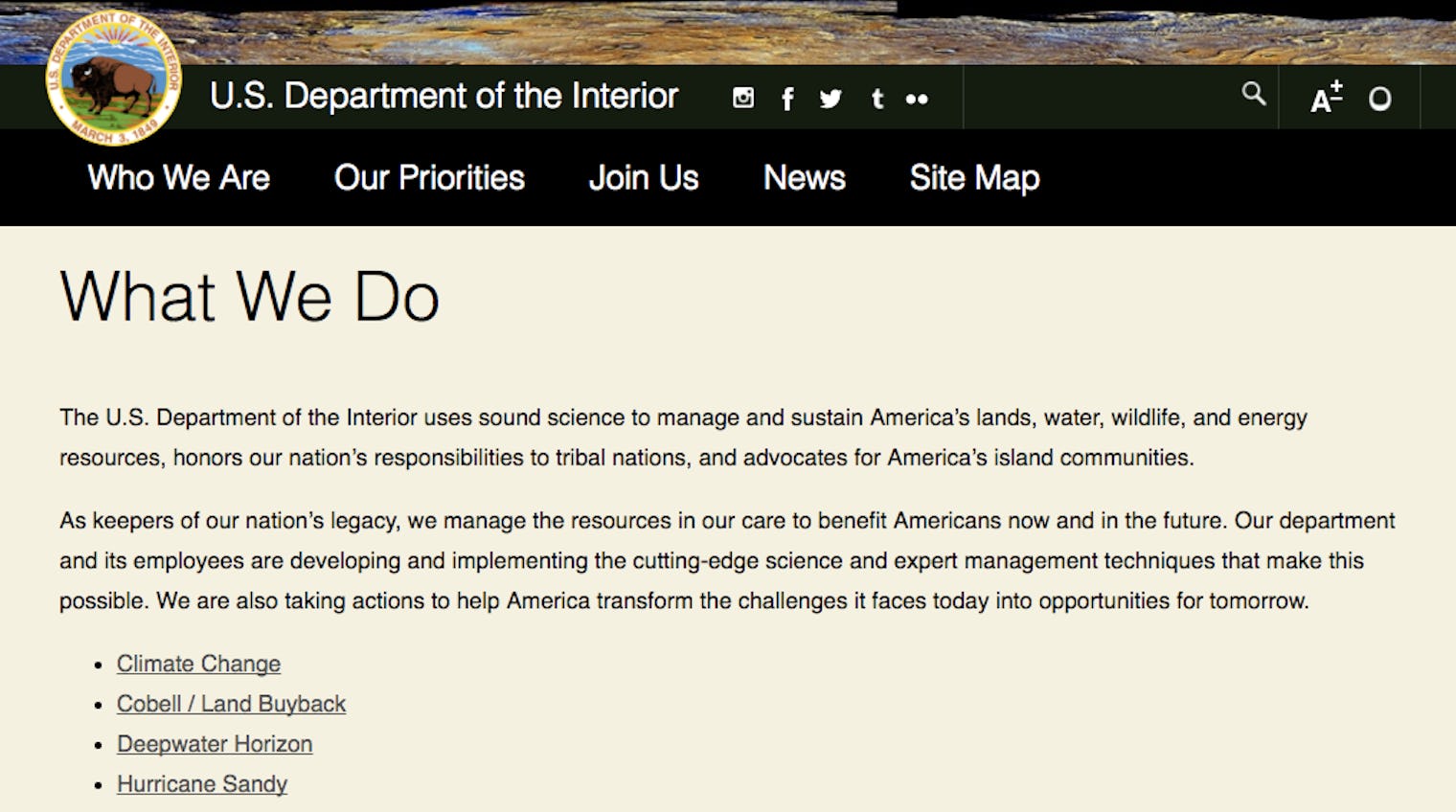 What Does Secretary Of The Interior Do? It's A Bigger Job Than Most ...