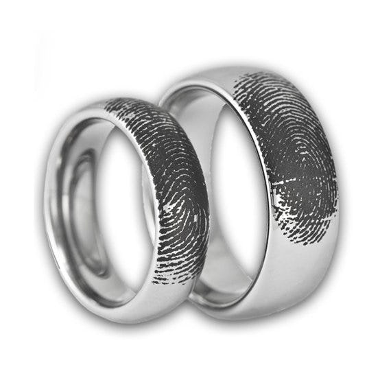 11 Matching Wedding Bands For Couples Who Like Coordinating