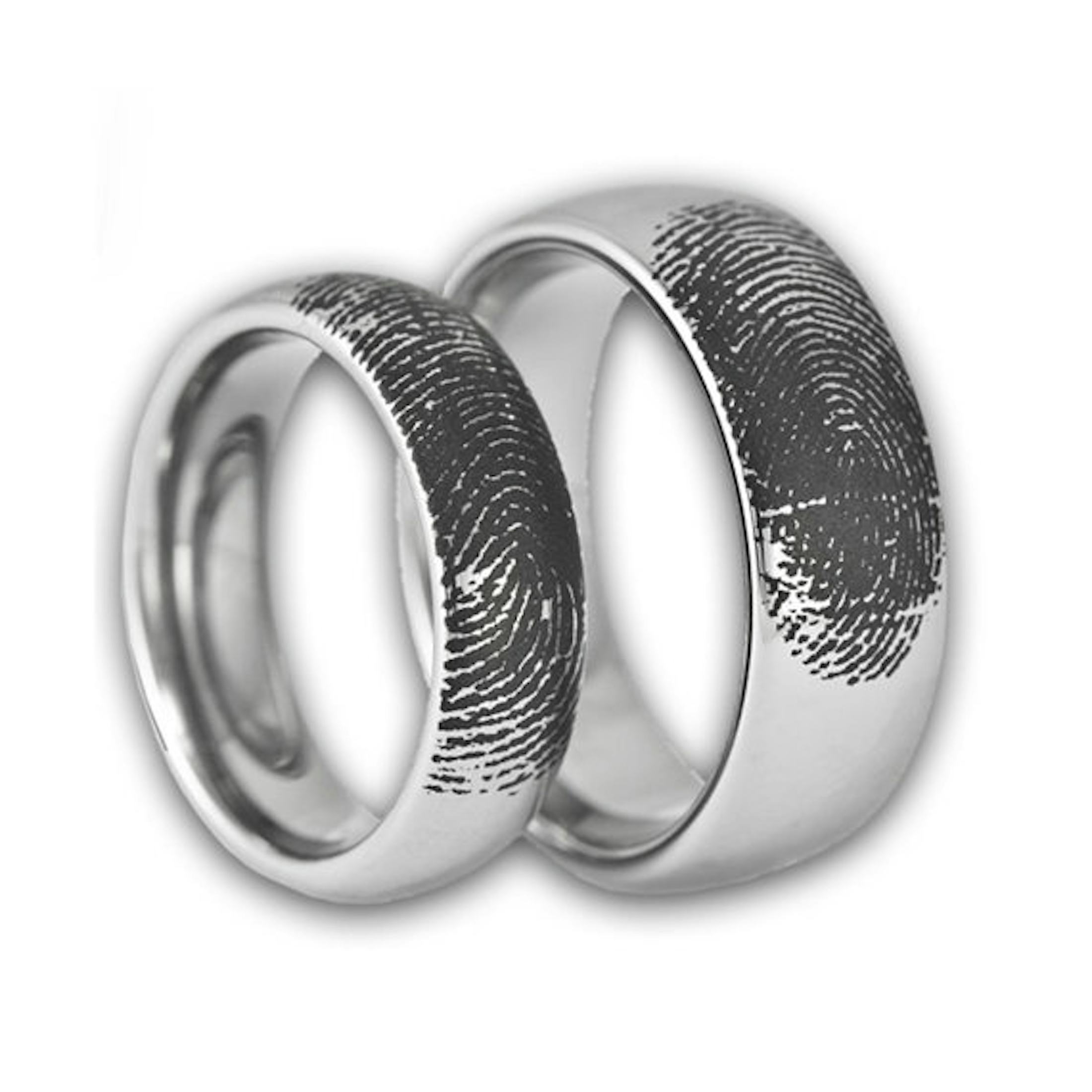 11 Matching Wedding Bands For Couples Who Like Coordinating