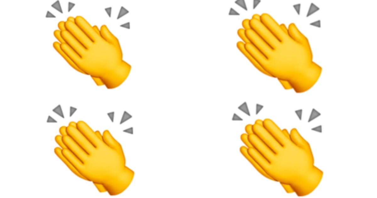 What Does The Clapping Hands Emoji Mean It Goes Back Much Further Than Its Internet Usage What Does The Clapping Hands Emoji Mean It Goes Back Much Further Than Its Internet Usage