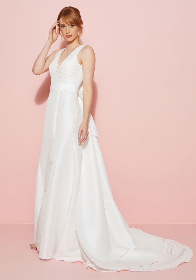 11 NonLace Wedding Dresses For Contemporary Brides