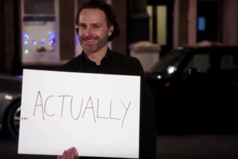 The 'Love Actually' Sequel Trailer References That Classic Scene We