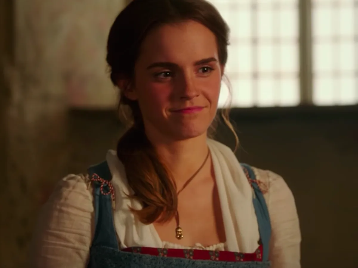 belle emma watson blue dress Belle Emma Watson Blue Dress