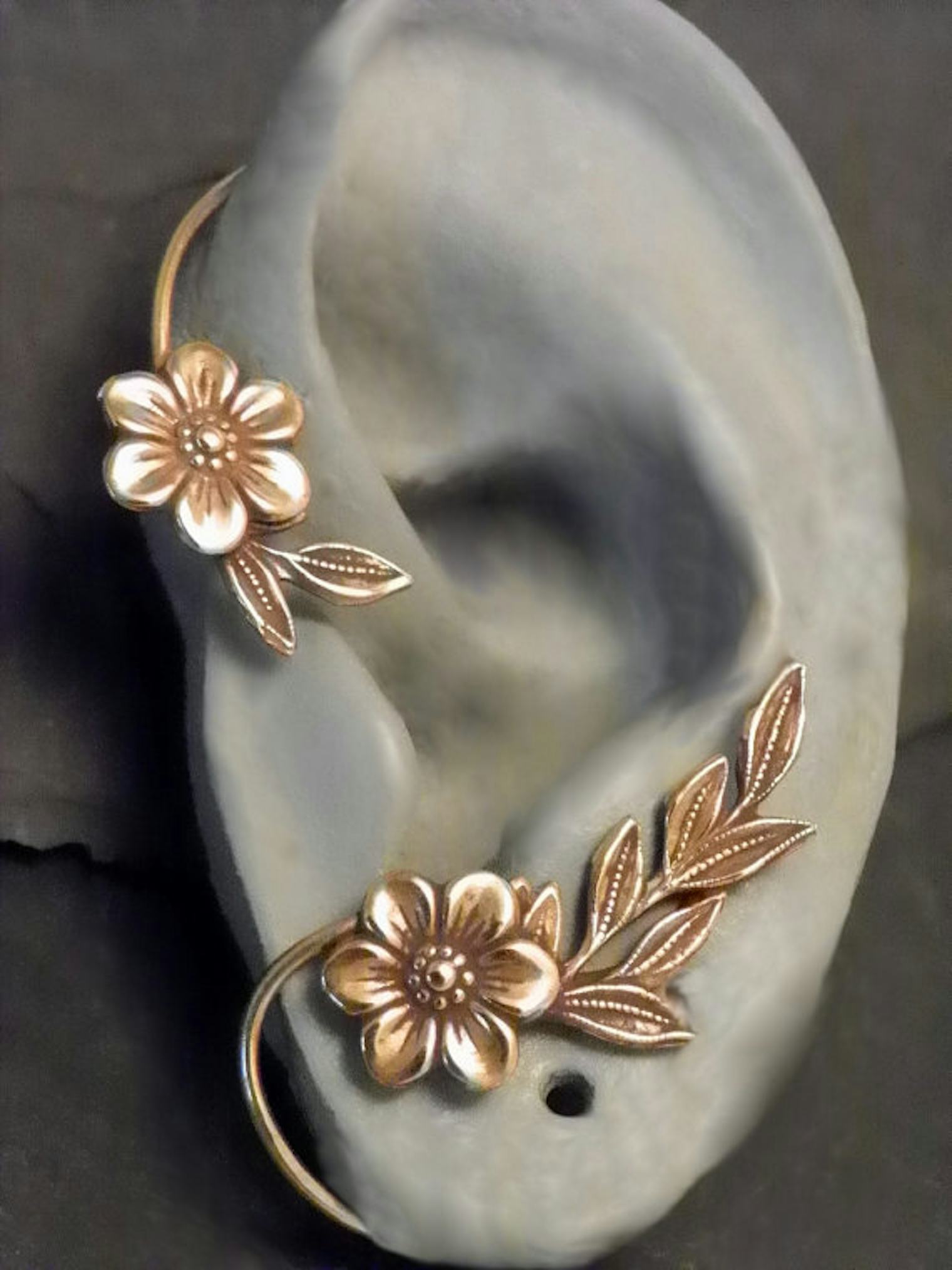 Beauty and the beast earring cuff Clearance