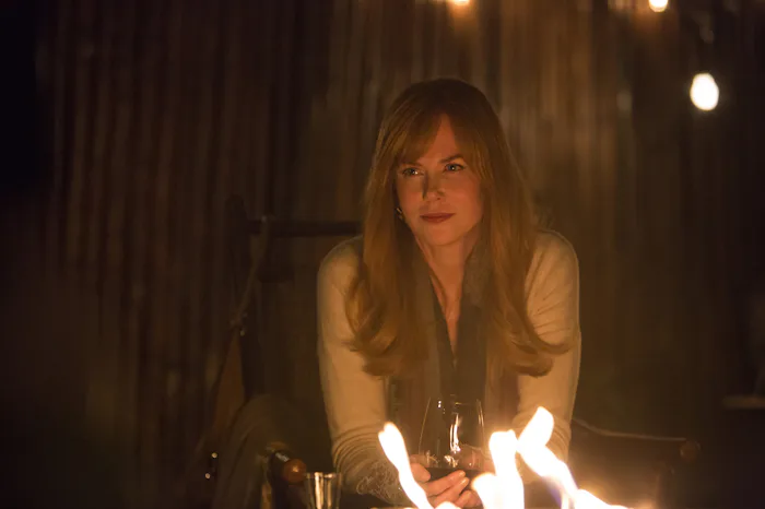 Celeste in a scene in 'Big Little Lies'