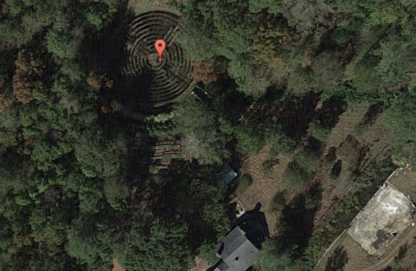 Photos Of John McLemore's Hedge Maze From 'STown' Show It's Just As