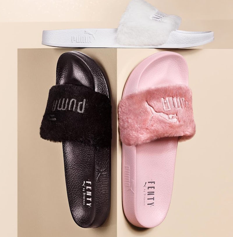 What Colors Are The Rihanna Satin Bow Puma Slides You Are So