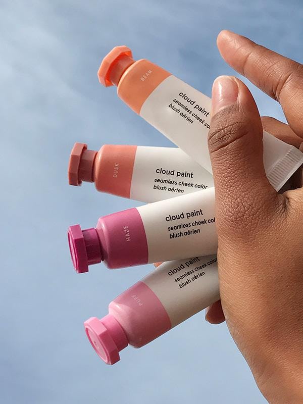 Can You Use Glossier Cloud Paints On Your Lips The Blush Is Buildable Versatile