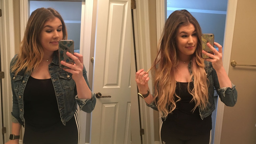 I Tried Clip In Extensions All Of My Long Hair Dreams Came True