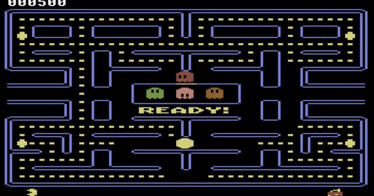 pac man game on google maps because