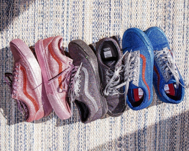 The Opening Ceremony Glitter Vans Have Twitter Obsessed For A