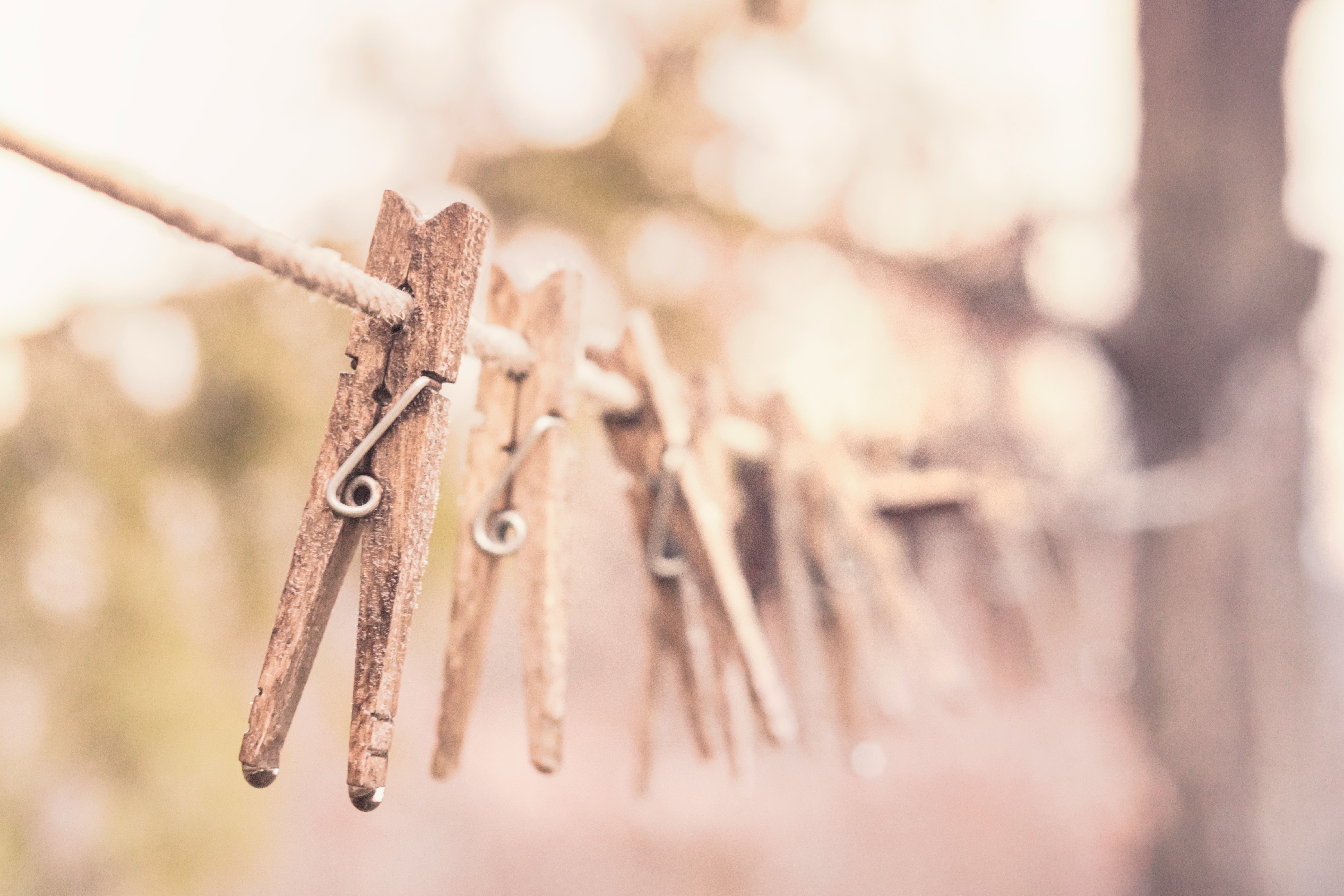 hand washing baby clothes