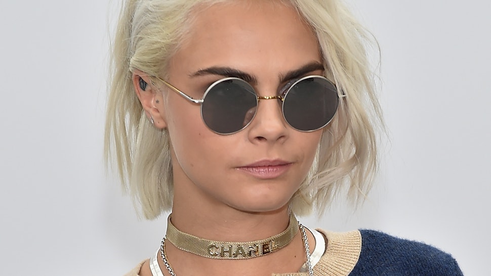 Cara Delevingne Has Bleach Blonde Hair Now Twitter Is Obsessed