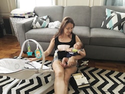 Writer Allison Cooper tried using a breast pump to induce labor.