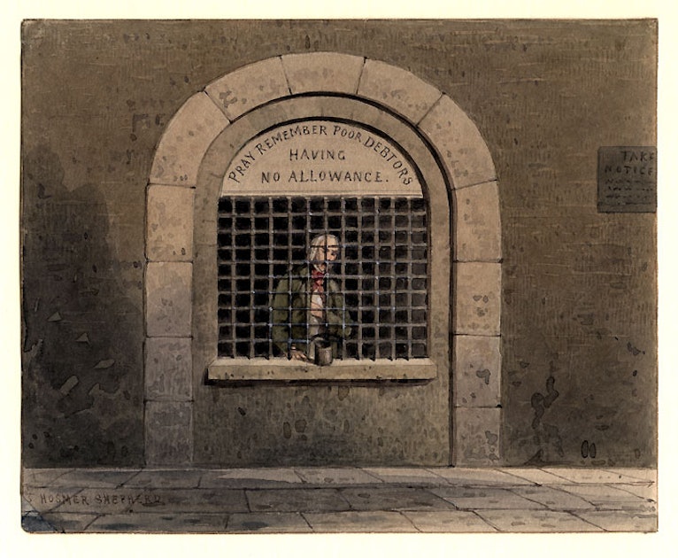 Долговых тюрем. Тюрьма в Париже. Долговая тюрьма 19 века.