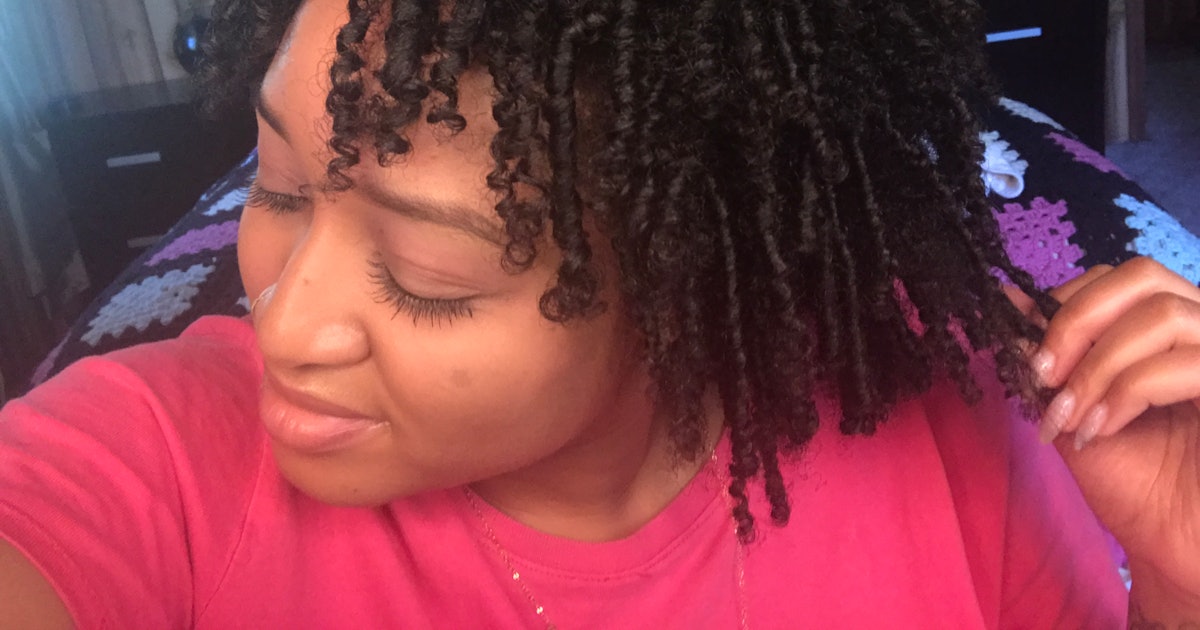 I Tried Finger Coiling My Natural Hair The Results Blew Me Away