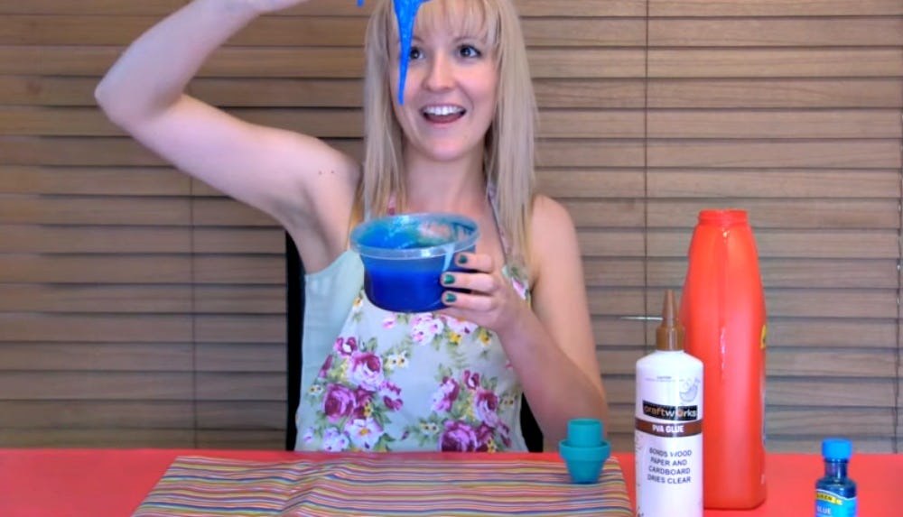 how to make slime without wood glue and activator