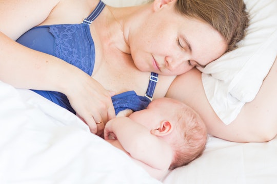 Is It OK To Sleep In A Bra While Breastfeeding? Here's The Deal