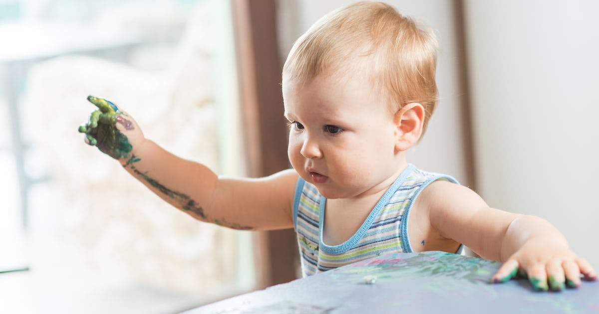 Is It Safe To Put Paint On Your Baby's Hands? It Depends On What You Use Is It Safe To Put Paint On Your Baby's Hands? It Depends On What You Use