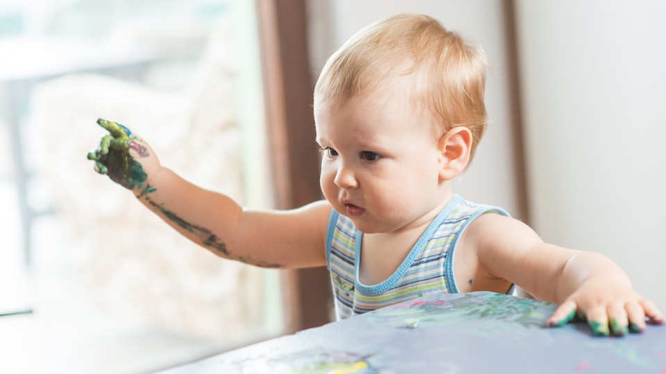 Is It Safe To Put Paint On Your Baby S Hands It Depends On What
