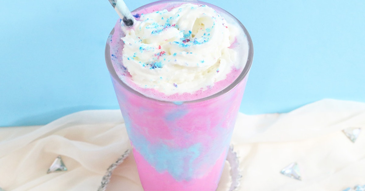 How Make A Diy Unicorn Frappuccino In The Comfort Of Your