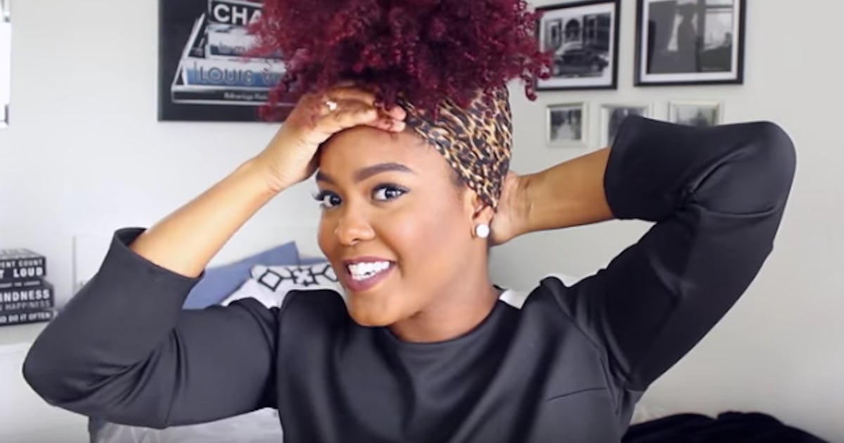 Head scarf styles 2025 for short natural hair
