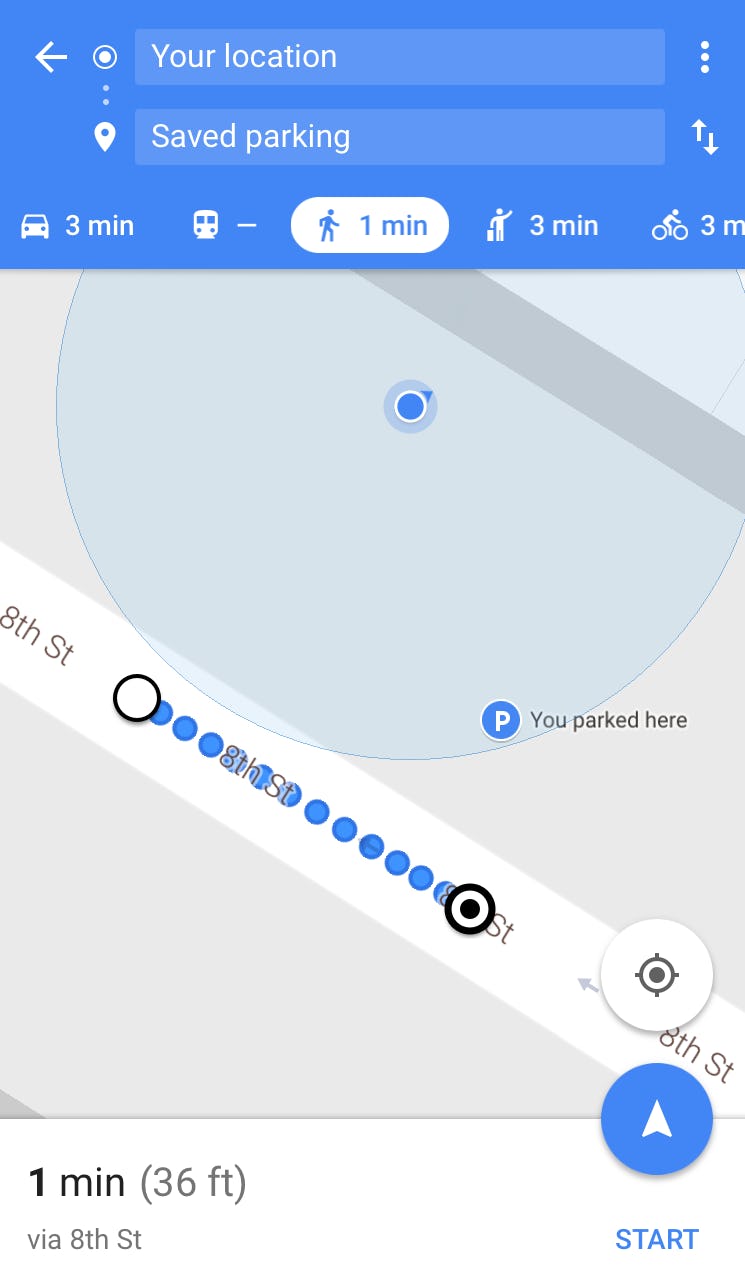 How To Save Your Parking Spot In Google Maps & Never Search For Your Lost Car Again